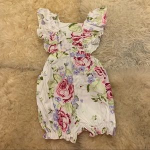 Wren Amber Floral Romper